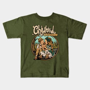 Childhood Chocolate Kids T-Shirt